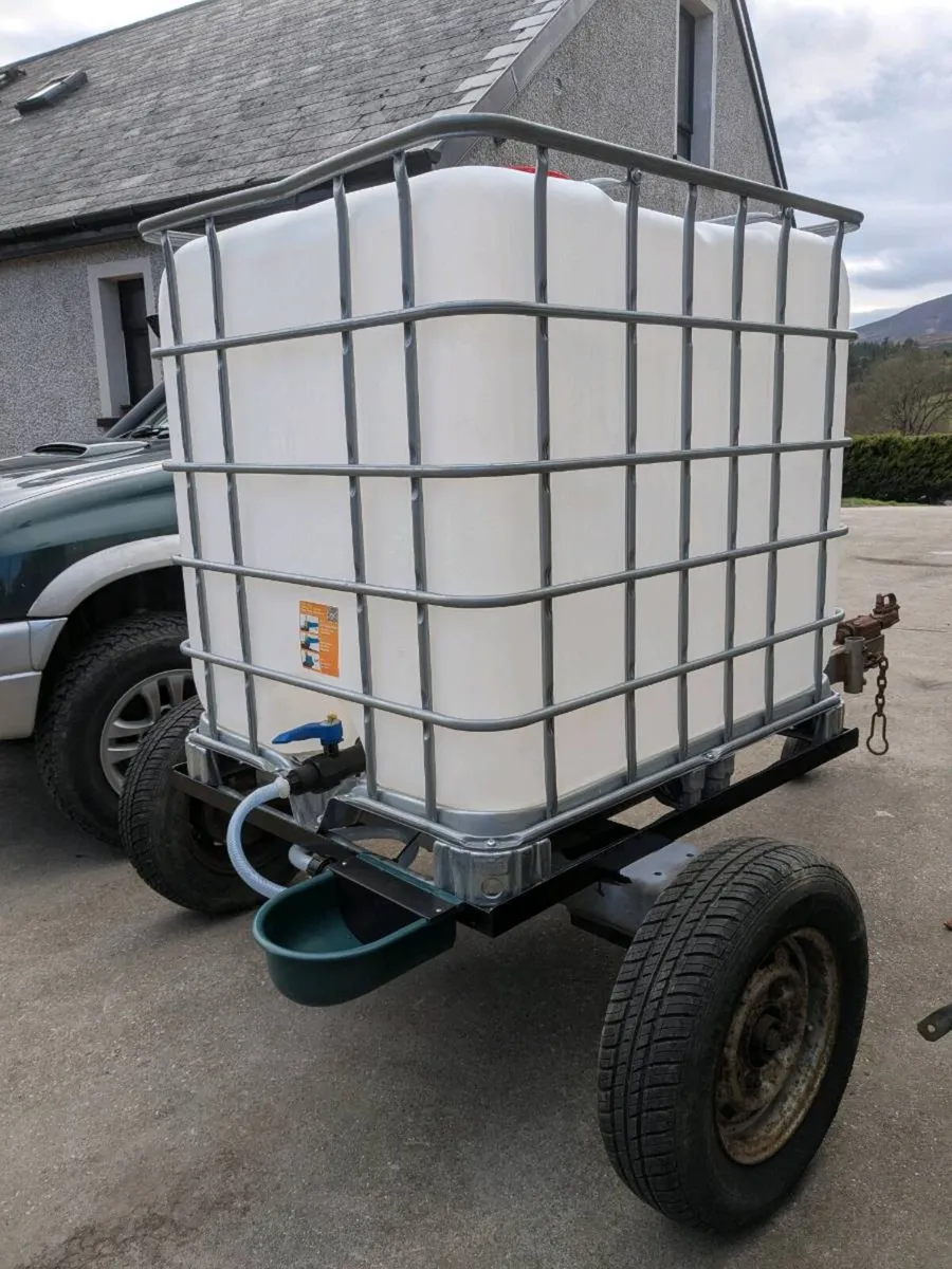 Ibc water tank trailer/bowser/drinker - Image 2