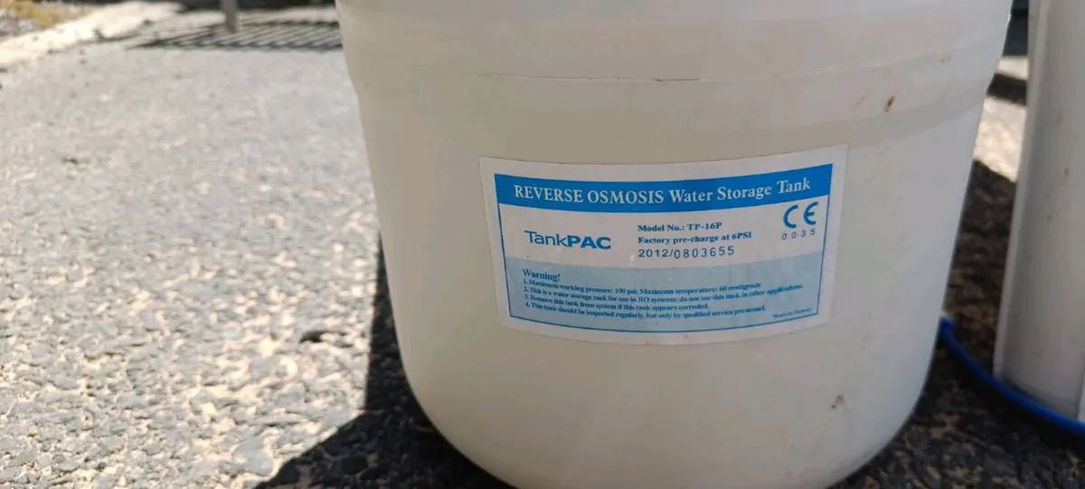 Reverse Osmosis Water Filter System + Storage Tank - Image 4