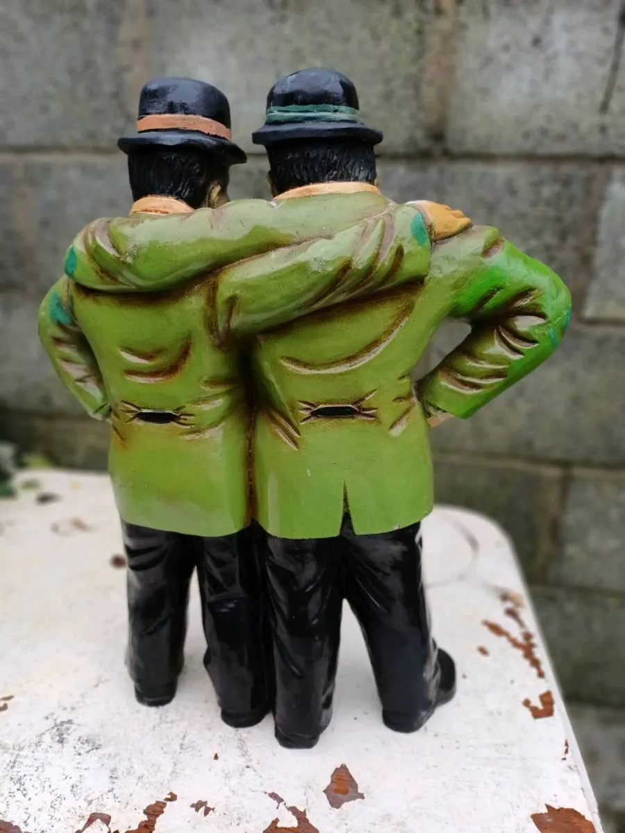Vintage Laurel and Hardy Sculpture - Image 3