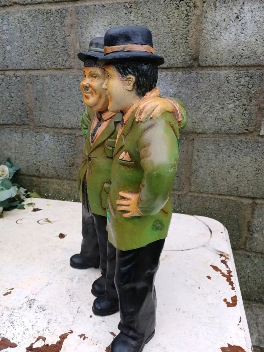 Vintage Laurel and Hardy Sculpture - Image 4