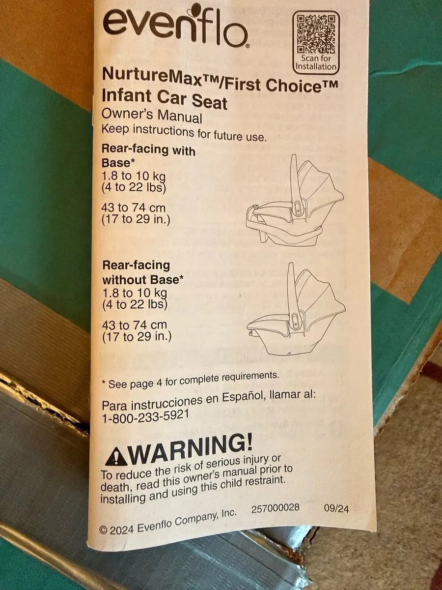 Infant Car seat - Image 4