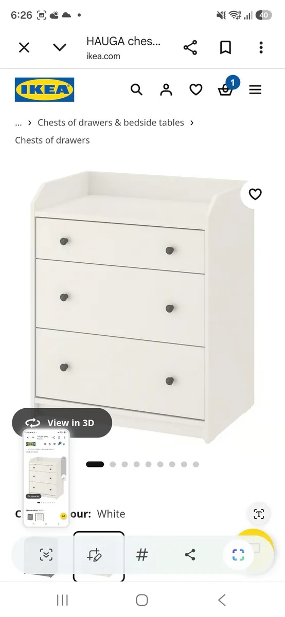 Ikea Chest of Drawers - Image 2
