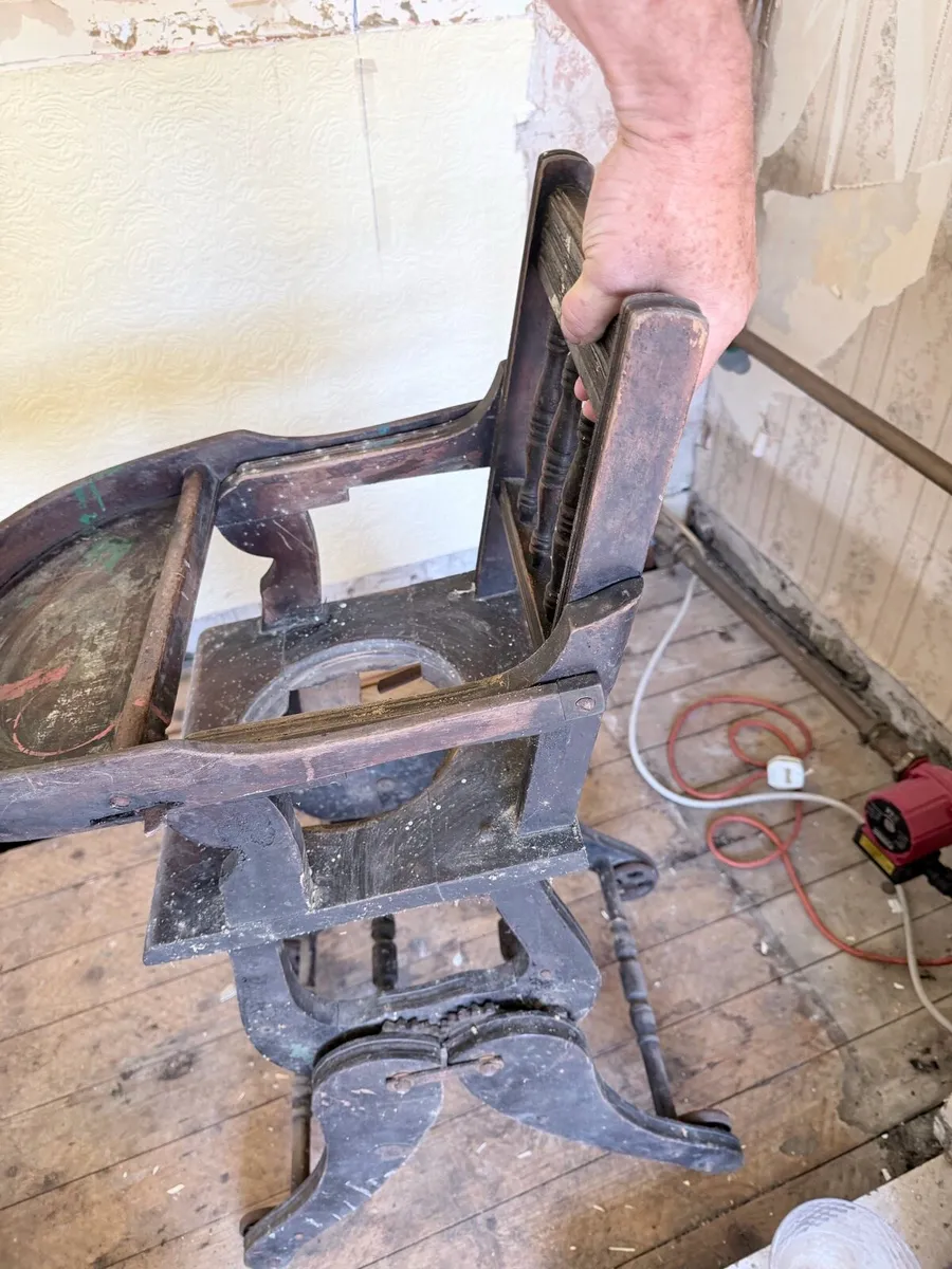 Antique baby chair - Image 1