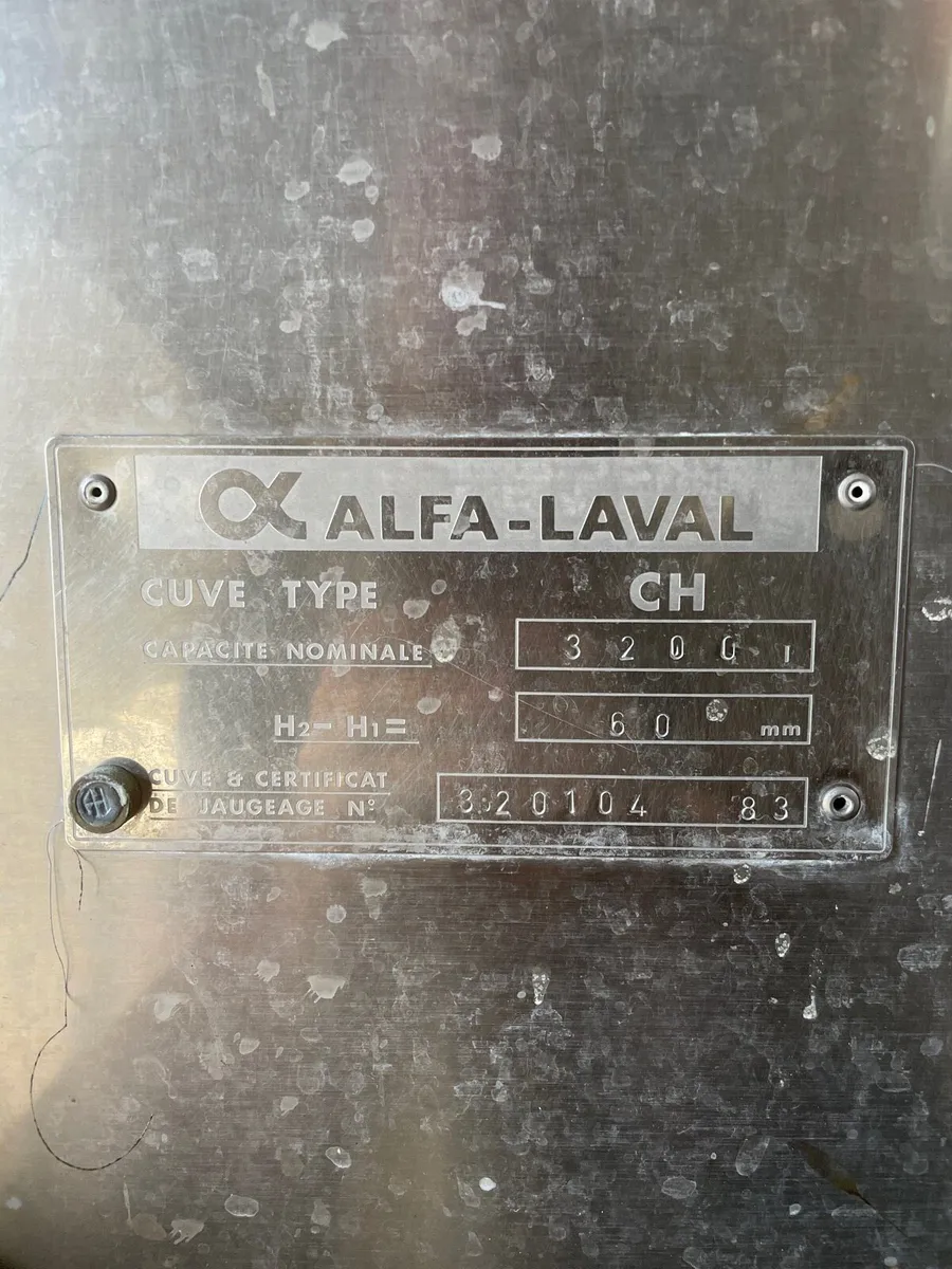 Alfa Laval Milk Tank - Image 2