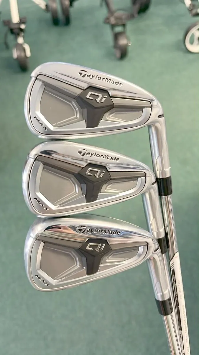 Taylormade QI Max 5-SW Reg NEW €1149 Now €895 - Image 1
