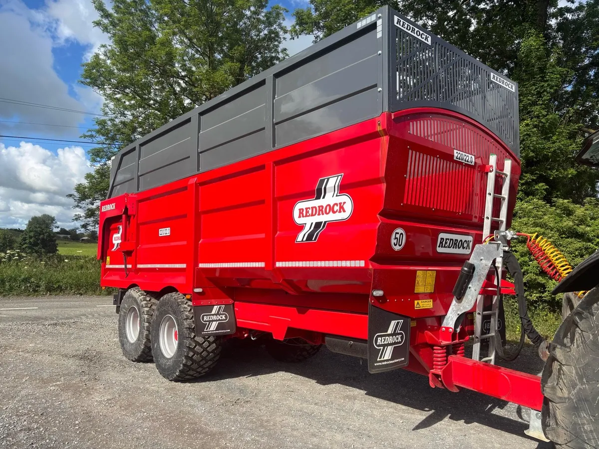 Redrock 22ft root and silage trailer - Image 1