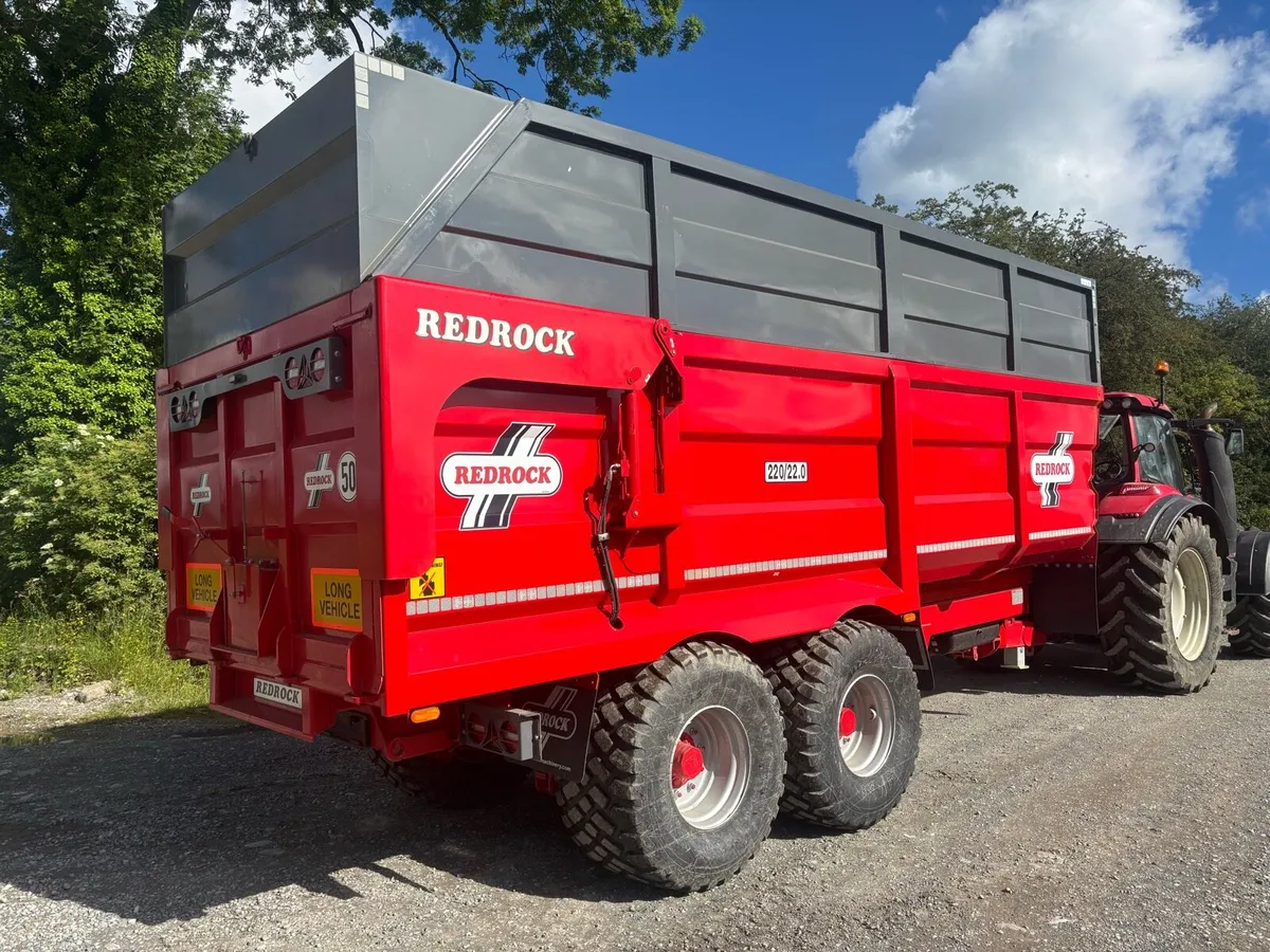 Redrock 22ft root and silage trailer - Image 2