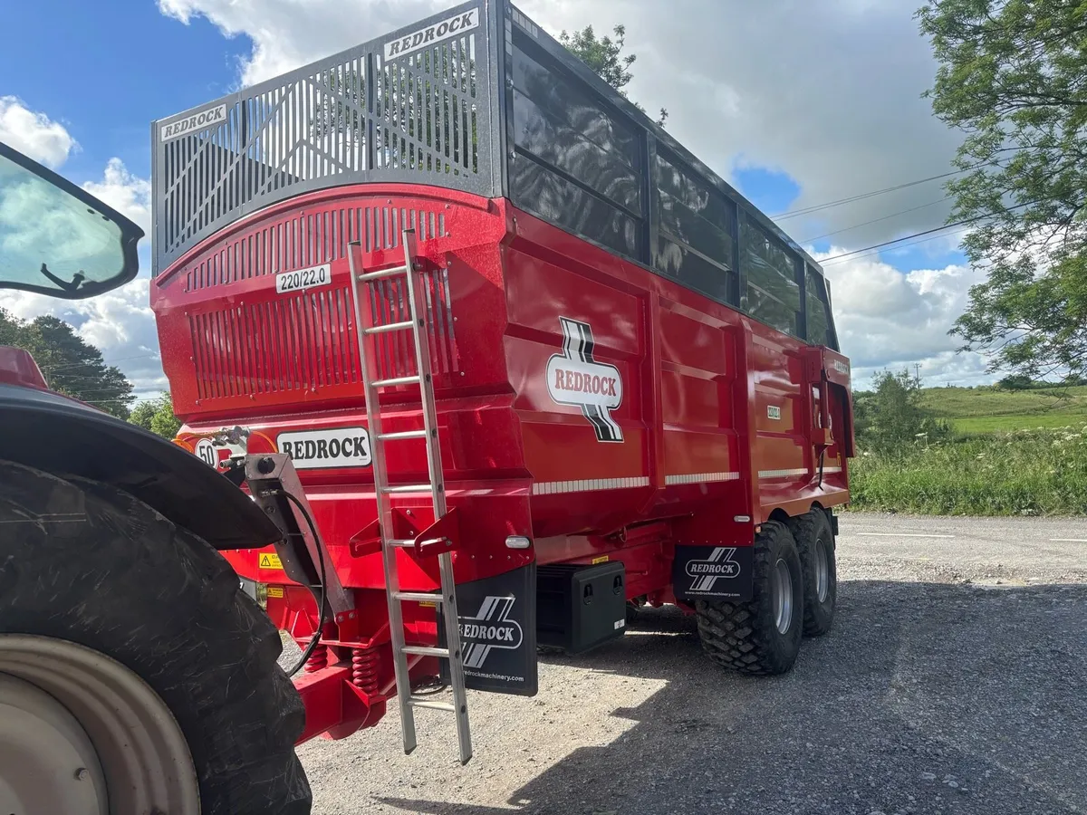 Redrock 22ft root and silage trailer - Image 3