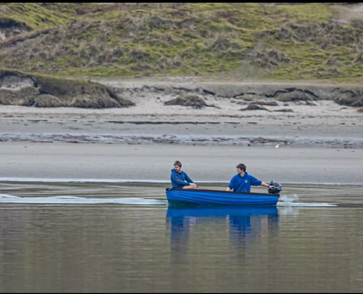 10ft Punt with boat trailer - Image 1
