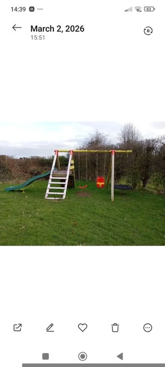 Free to take climbing Frame