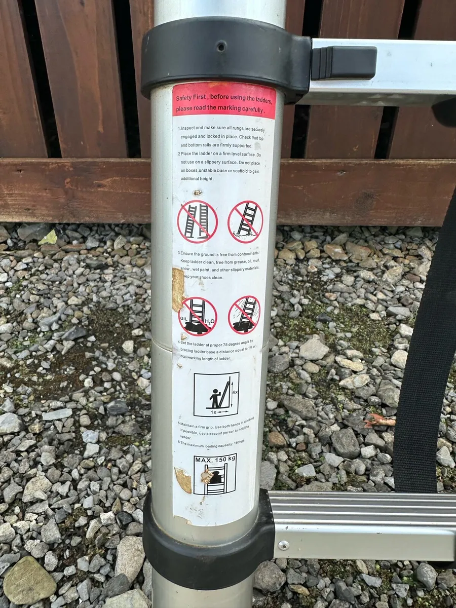 Telescopic Ladder 3.9 m - Image 3