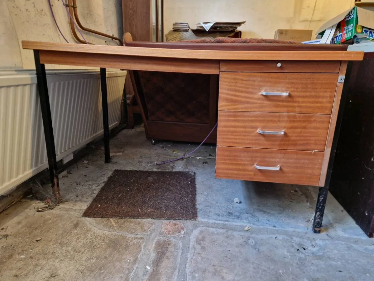 Retro office/study desk - Image 2