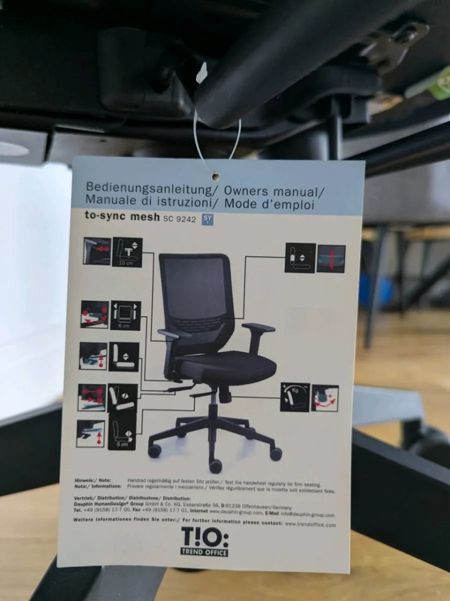 Dauphin to-sync Ergonomic Office Chair - Image 4