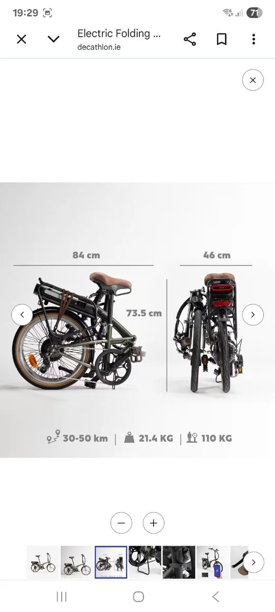 Electric Foldable Bike - Image 2