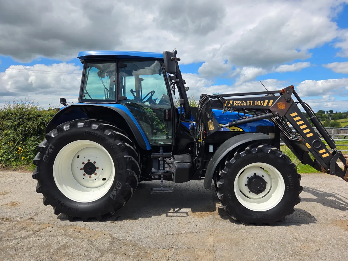 New Holland tm 140 (no vat) - Image 1