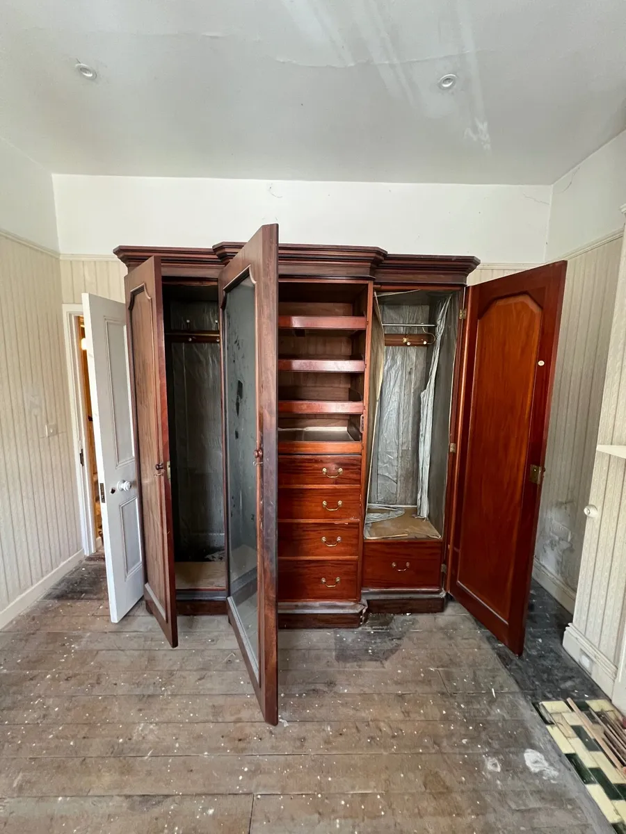 Antique Victorian Wardrobe - Image 2