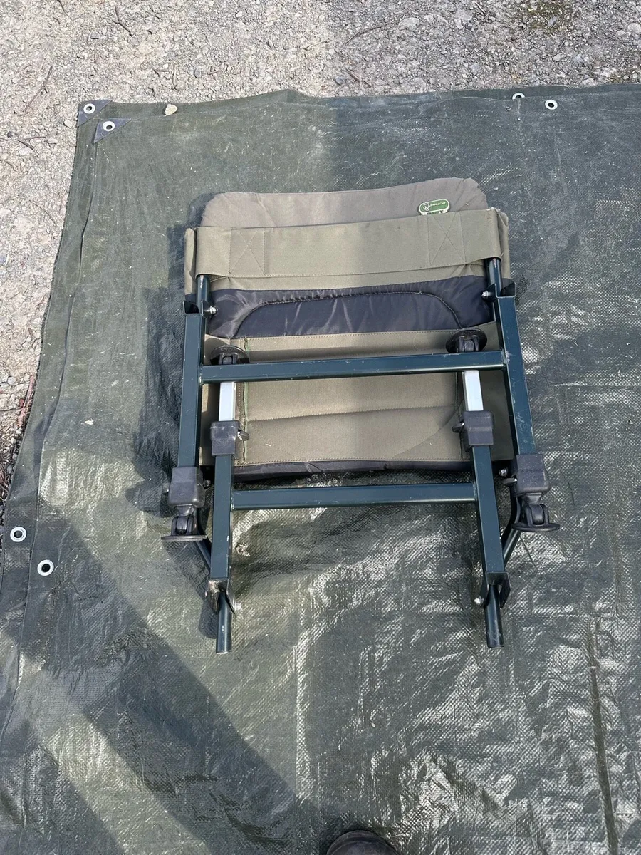 Fishing low Chair Fox Warrior - Image 3