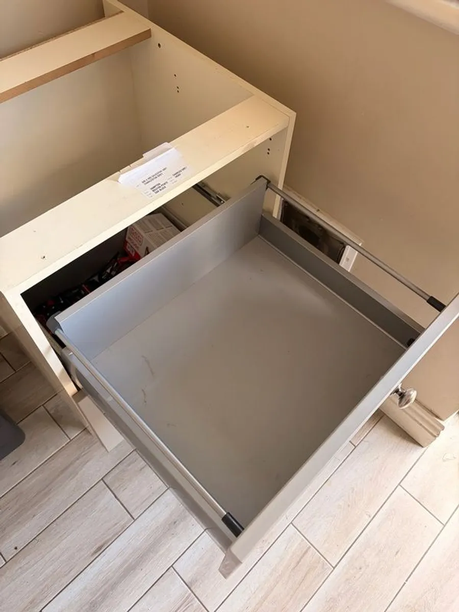 Kitchen drawer unit 2x drawers 600x600 - Image 3