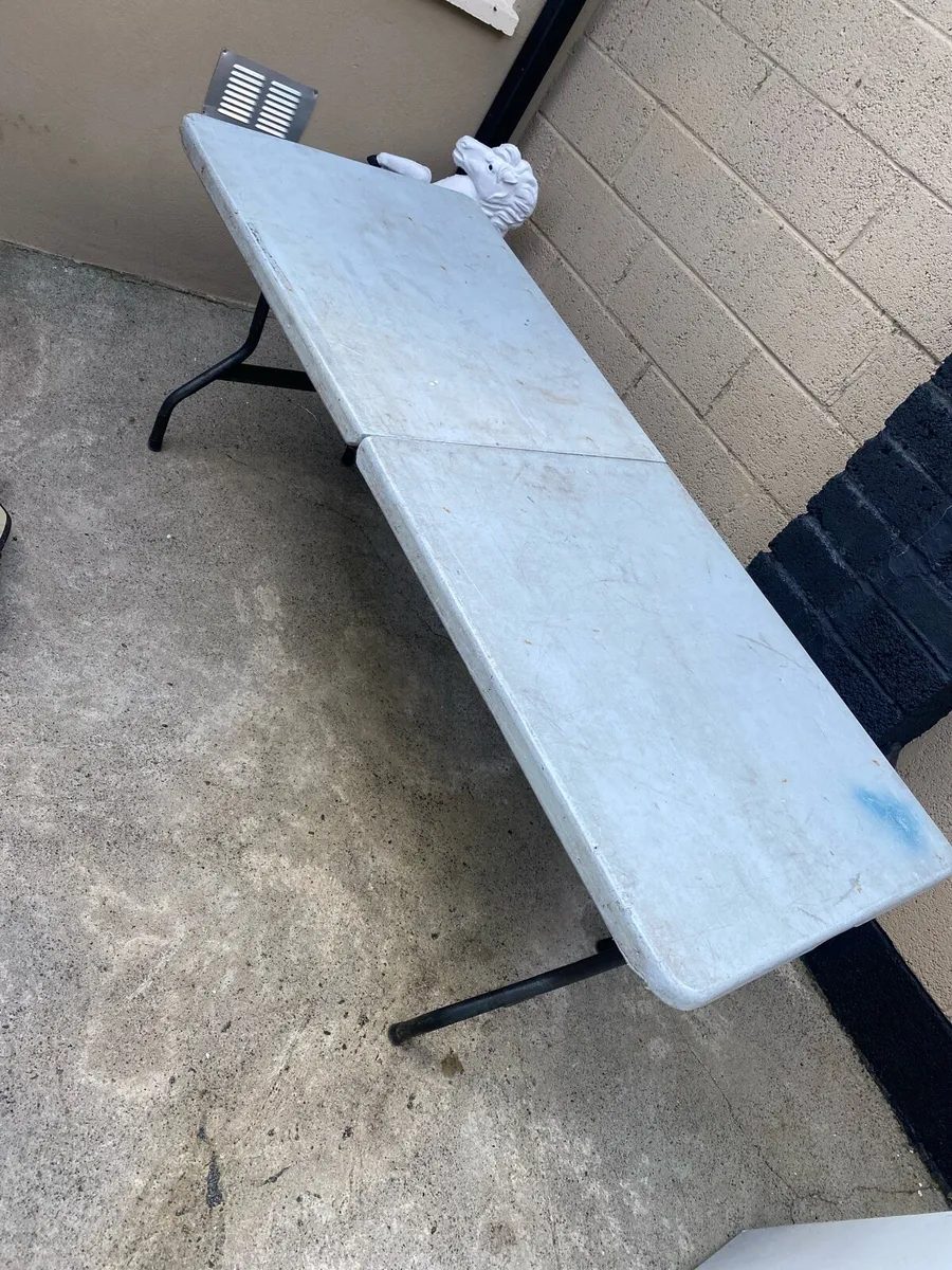Camping table fold up