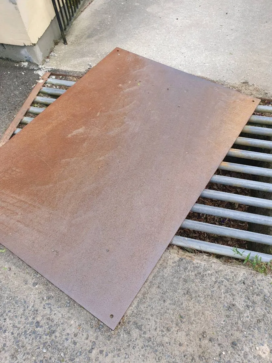 2 x heavy duty road plates - Image 3