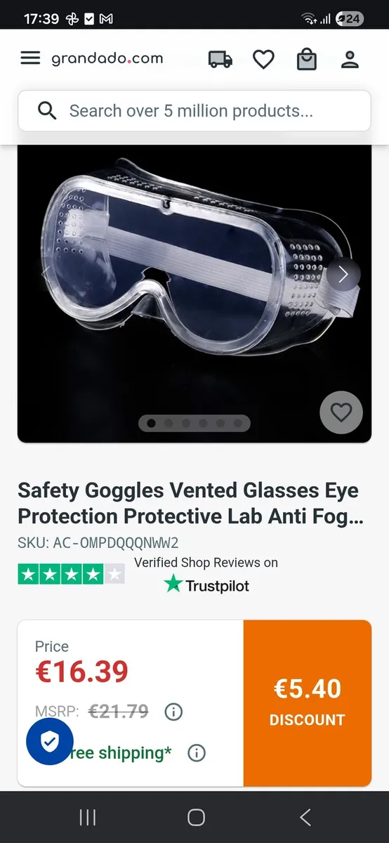 Purguard goggles - Image 1