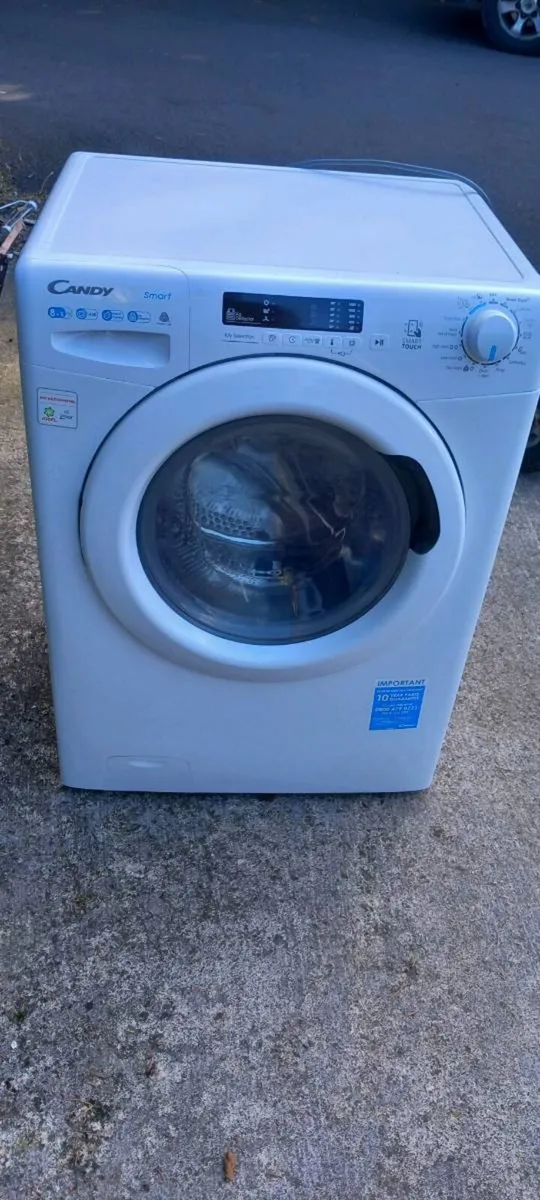 Candy washing machine as new - Image 1