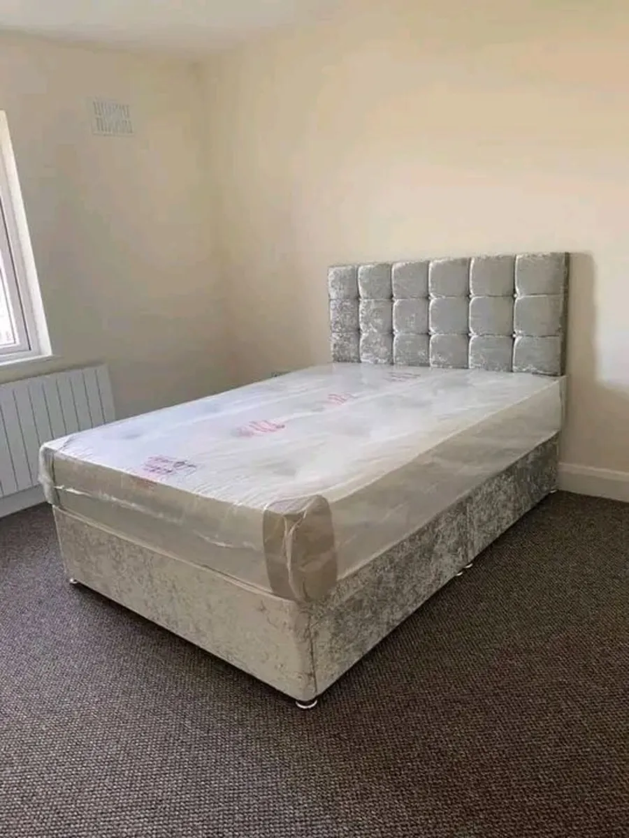 Luxury Divan Bed With Mattress Included | Free Del - Image 1