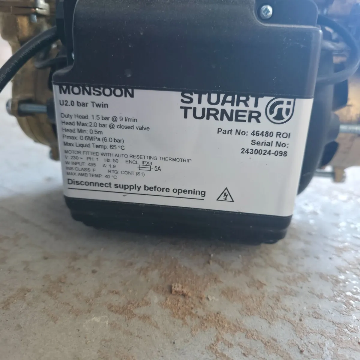 shower water pump - Image 2