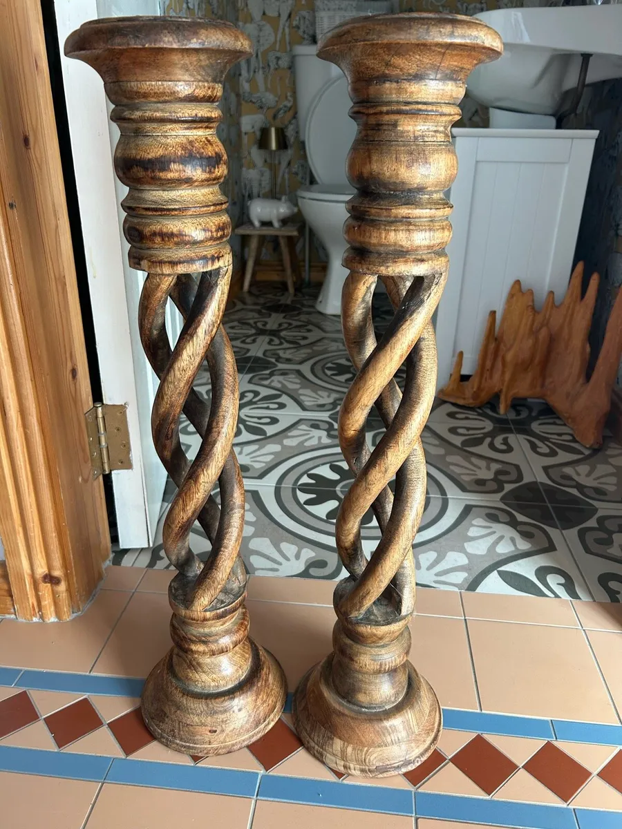 Free standing candle holders - Image 2