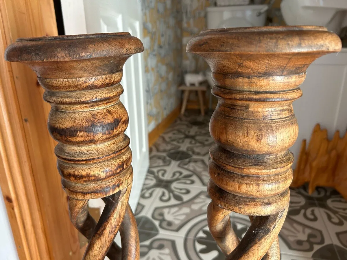 Free standing candle holders - Image 3