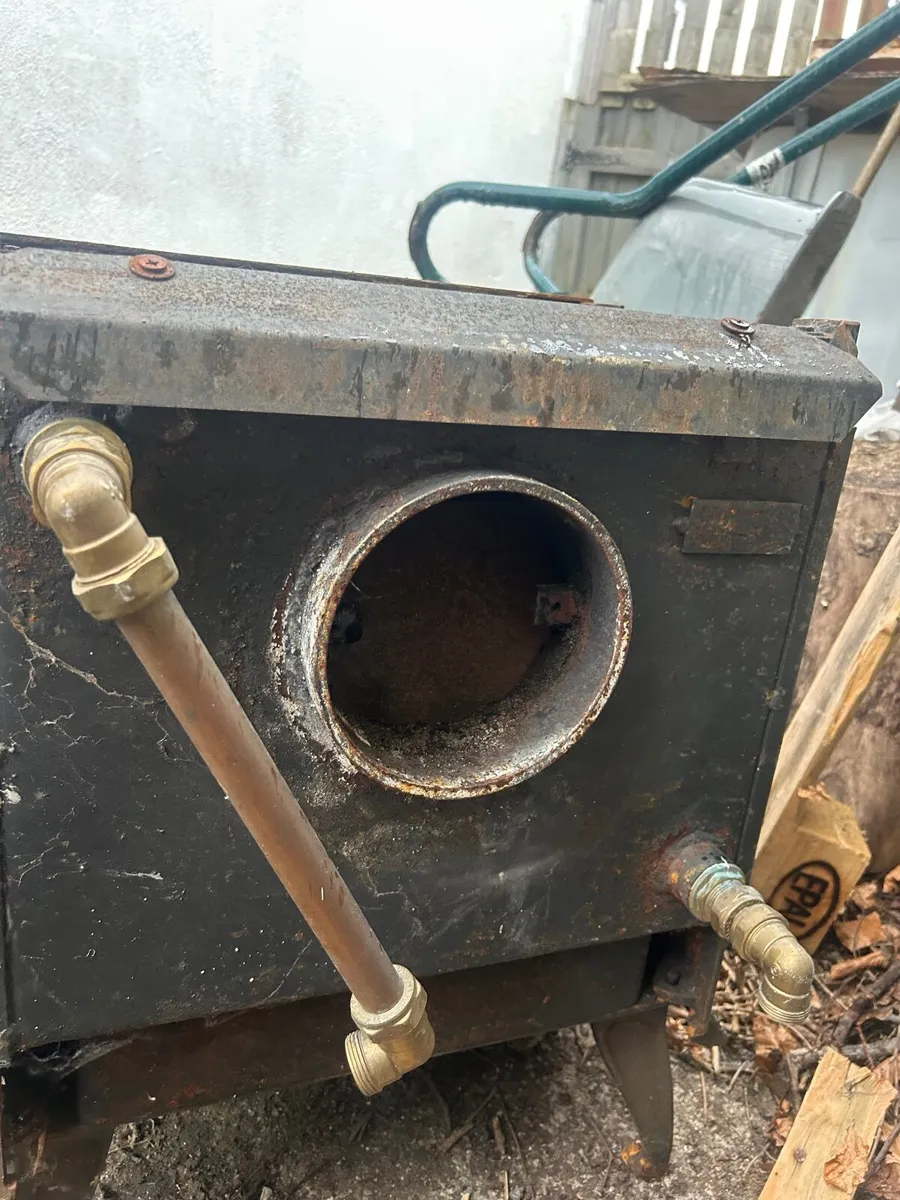 Blacksmith Anvil Multi-Fuel Boiler Stove - Image 4