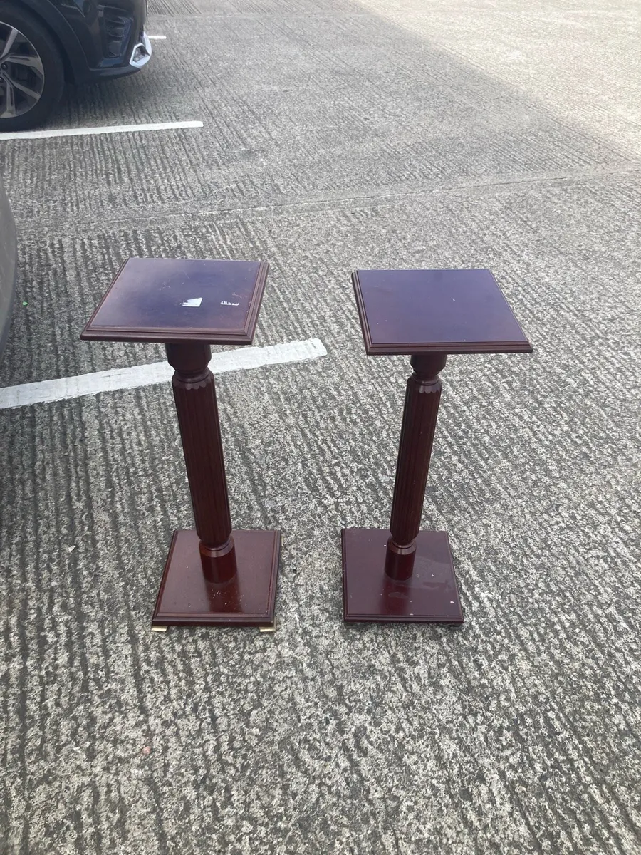 Mahogany stands - Image 2