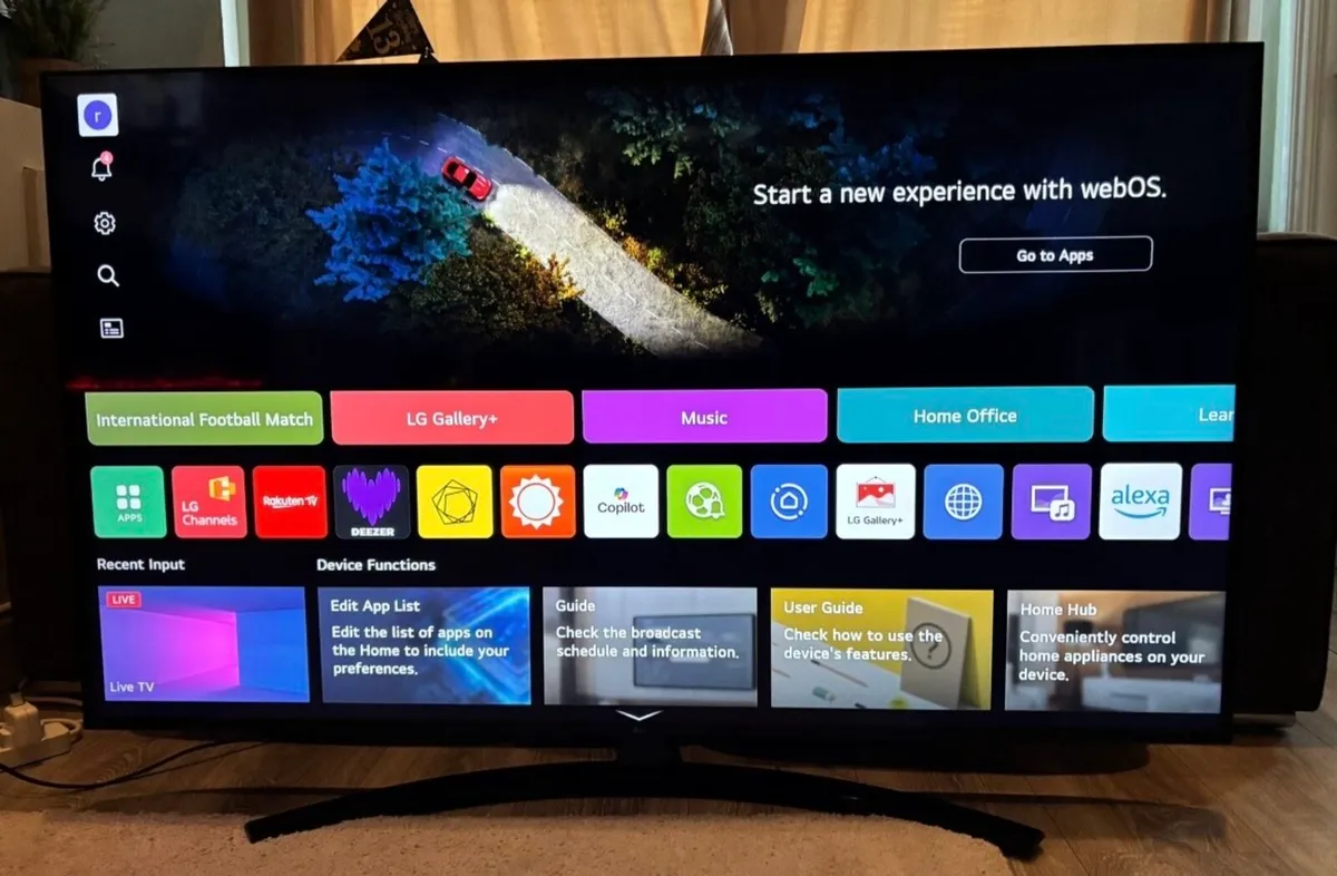 55” LG UHD 4k SMART TV (2024) - Image 1