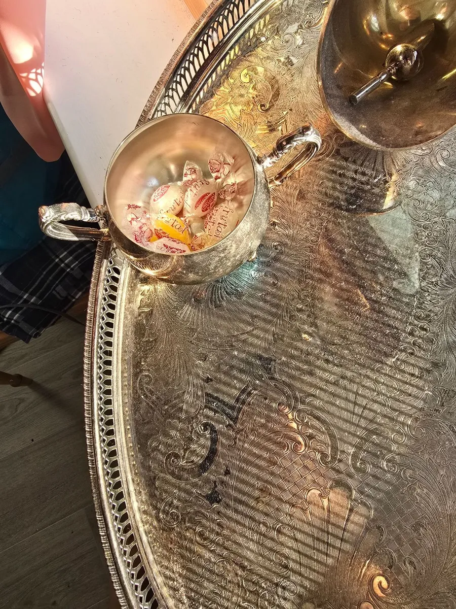 Silver tray - Image 1