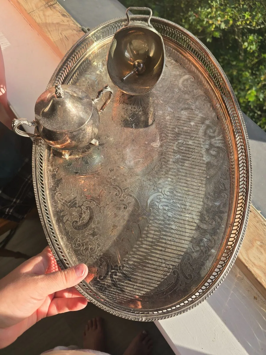 Silver tray - Image 4