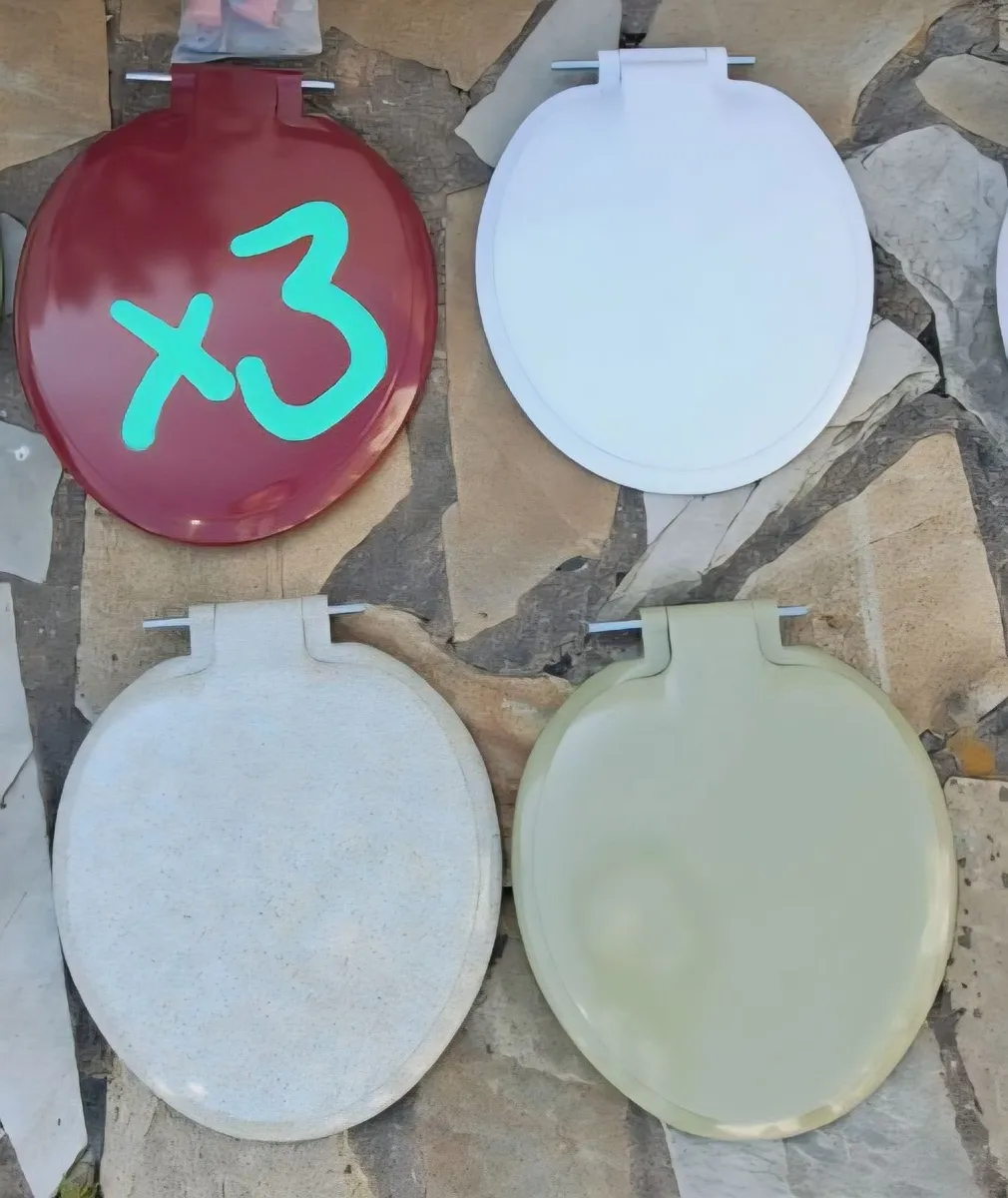 Toilet seats - vintage colours - Image 2