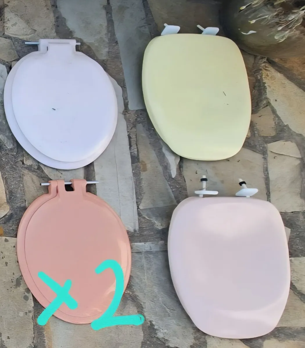 Toilet seats - vintage colours - Image 4