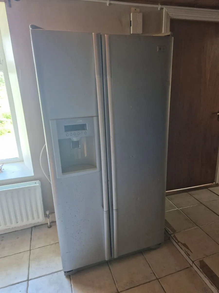 LG Side by Side Fridge - Silver - Image 1