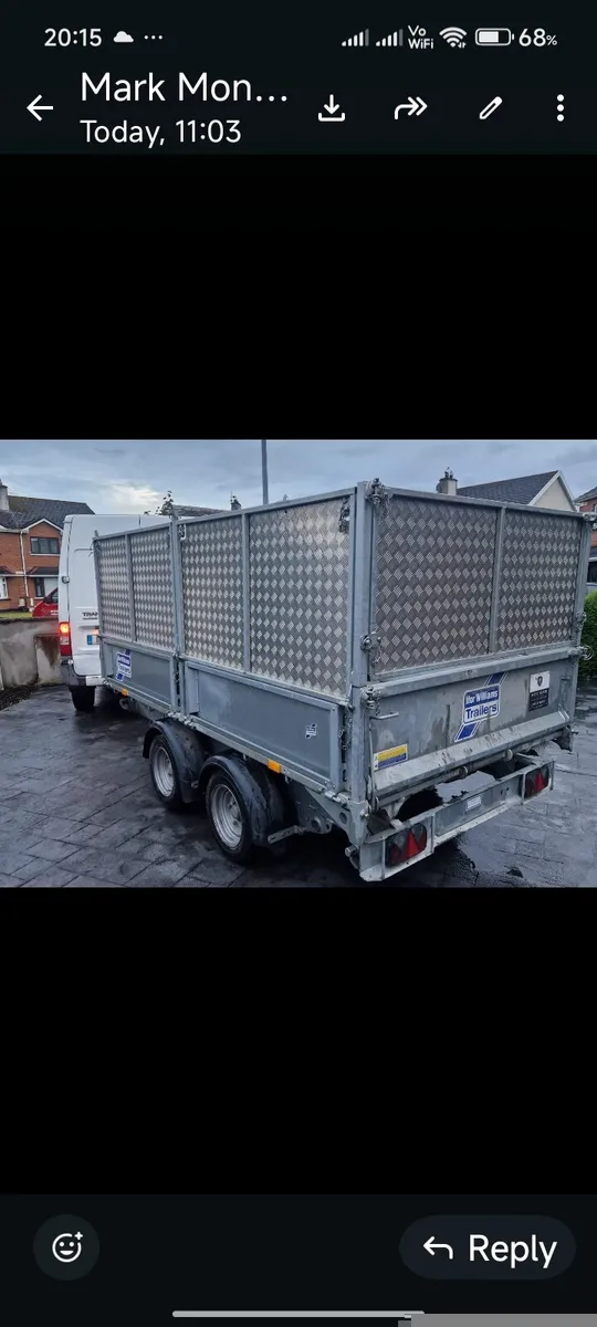 Ifor Williams tipper trailer - Image 2
