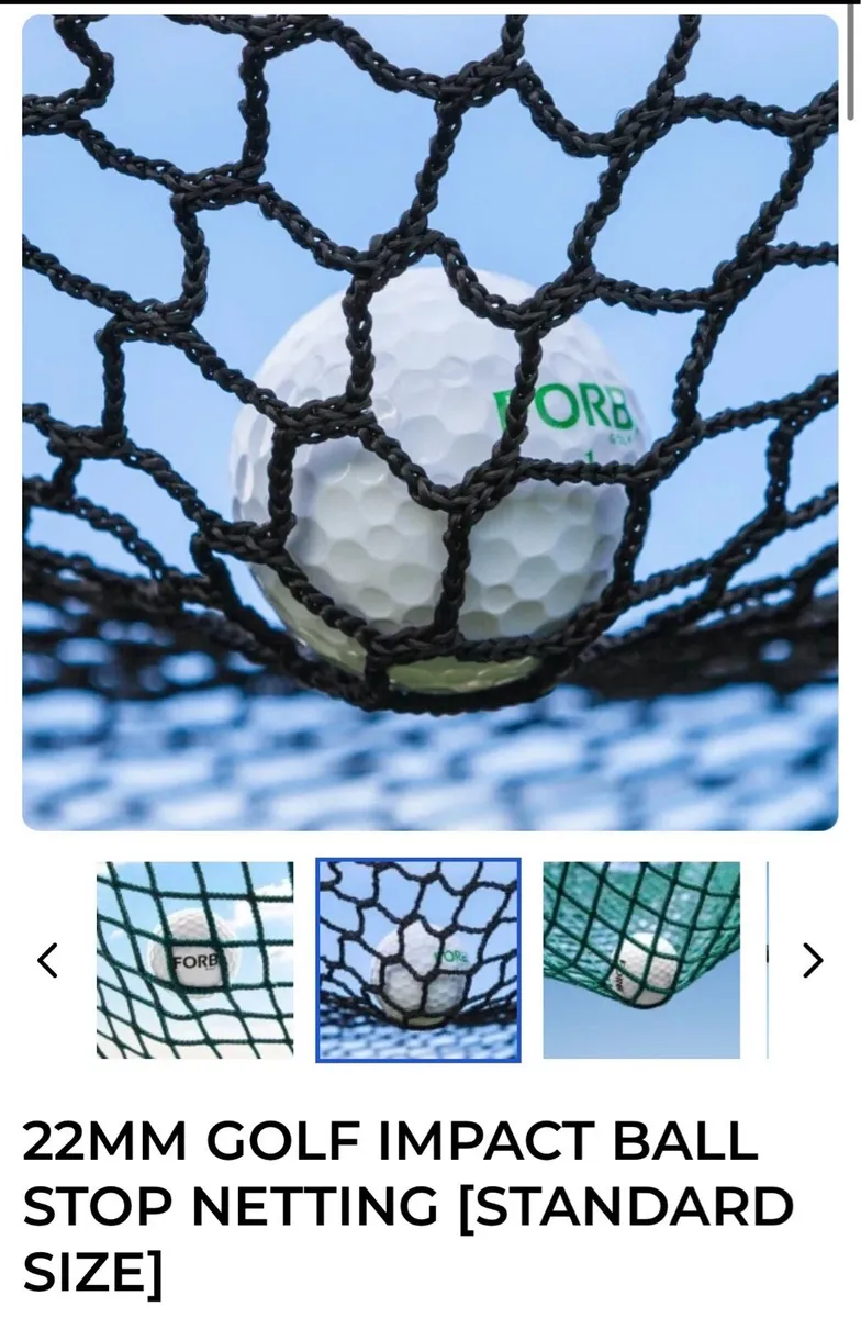 Golf Netting 3.7m x 15m - Image 1