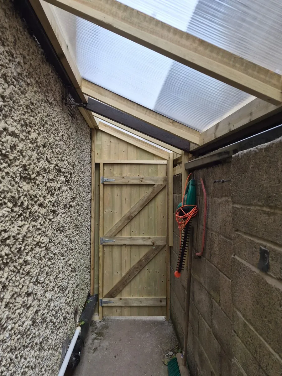 Fencing/Decking/pergolas/covered side entrances - Image 2