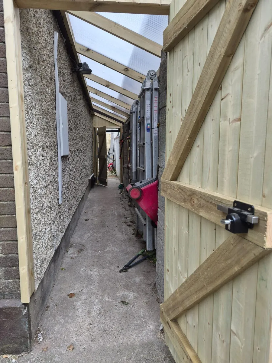 Fencing/Decking/pergolas/covered side entrances - Image 3
