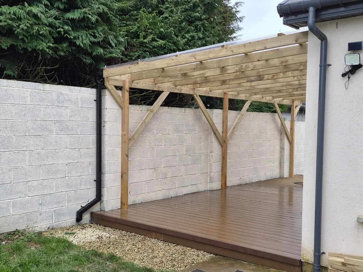 Fencing/Decking/pergolas/covered side entrances - Image 4