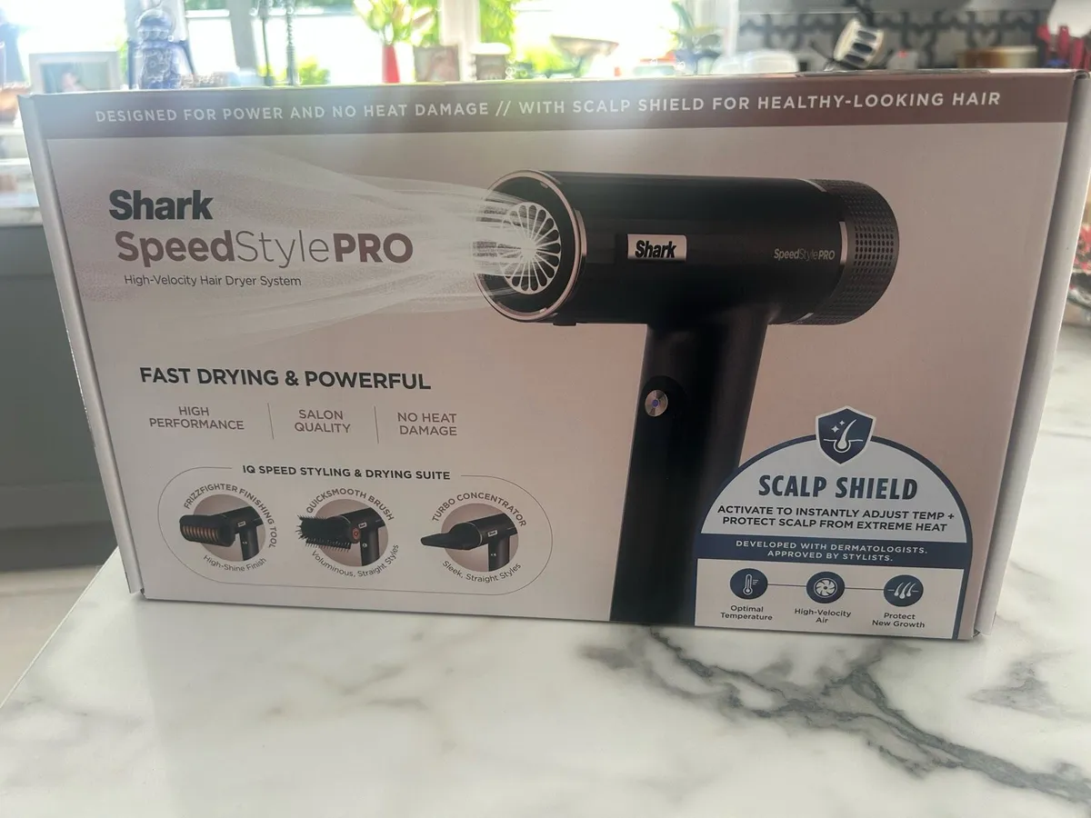 Shark 3in 1 Speed Style Pro hairdryer-brand new - Image 2