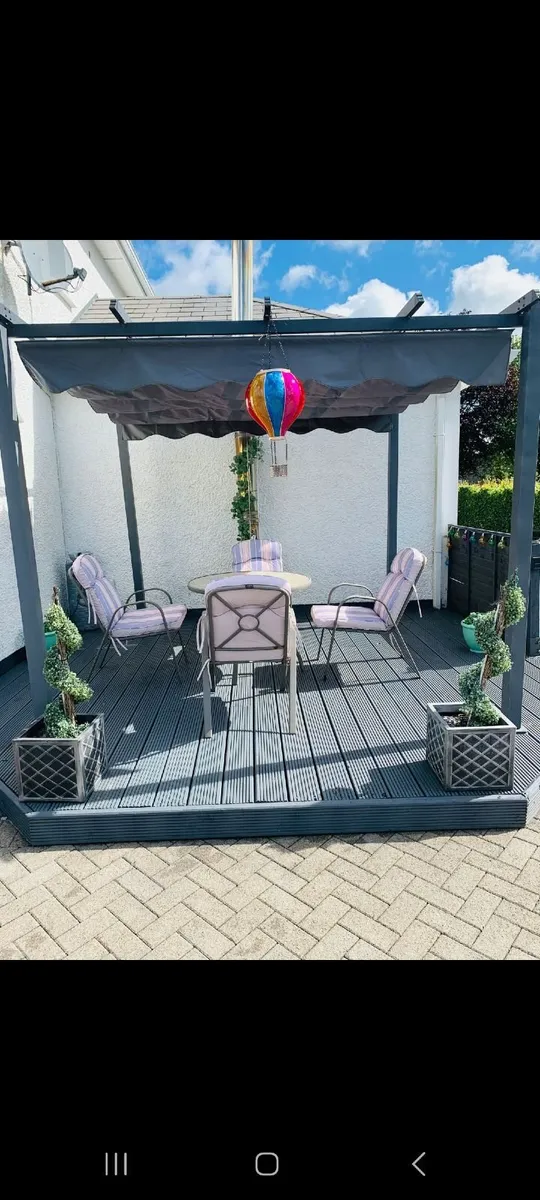 PERGOLA & Patio Set - Image 1
