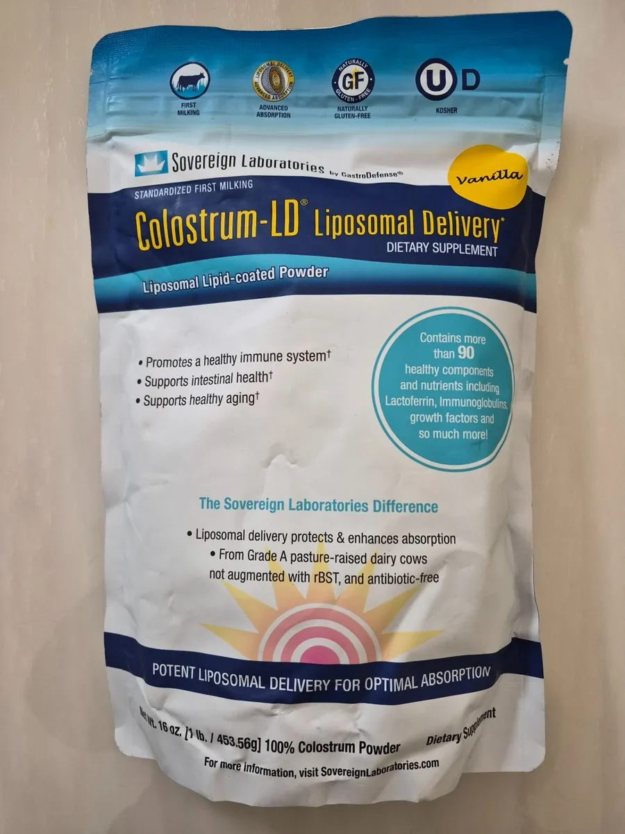 Soverign Laboratories Liposomal Colostrum 450g - Image 1