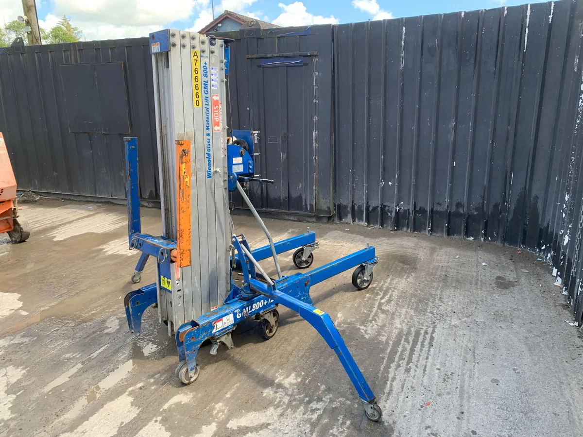 Genie Lift – Wienold GML 800+/25 Material Lift - Image 4