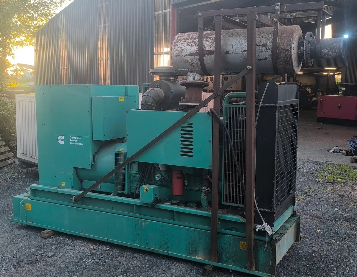 Cummins 250kva ex hospital standby generator - Image 1