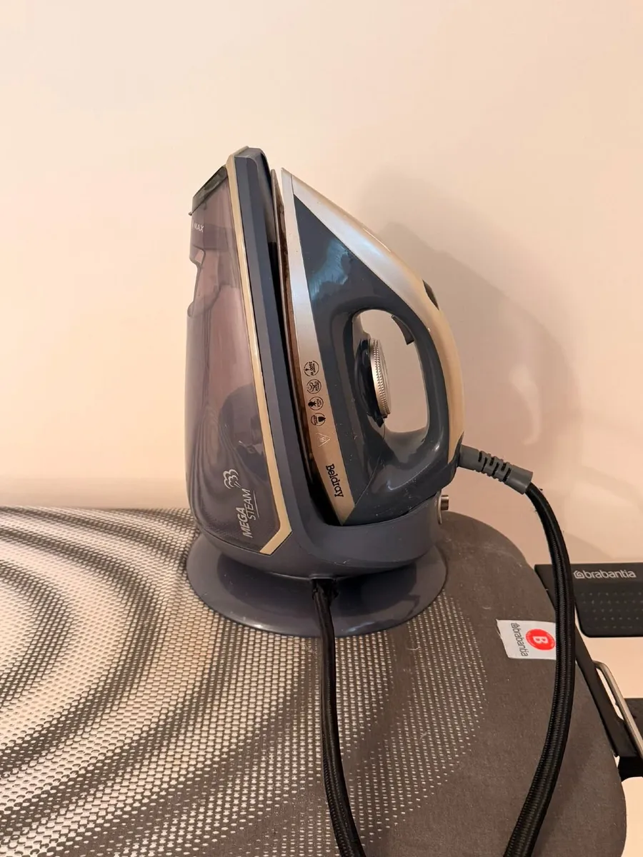Brabantia Ironing Board & Beldray Mega Steam Iron - Image 3