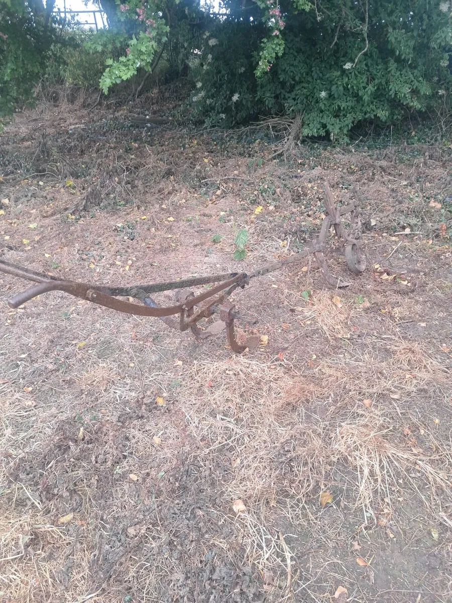 Old horse plough for sale - Image 3
